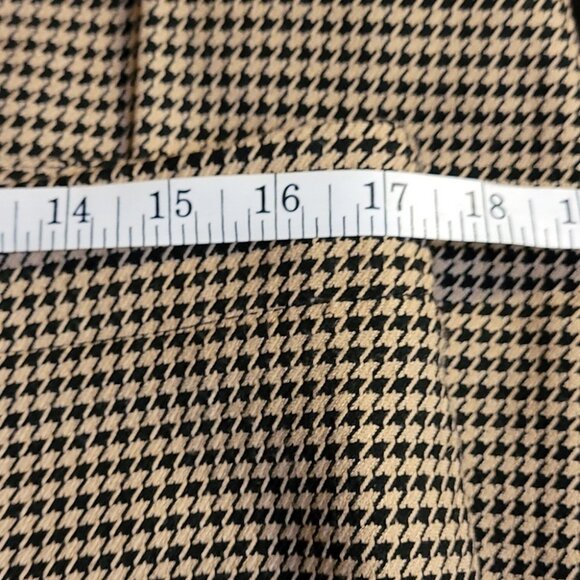 Talbots Houndstooth Womens Pants Size 14P Black & Beige Heritage Collection - Picture 13 of 13